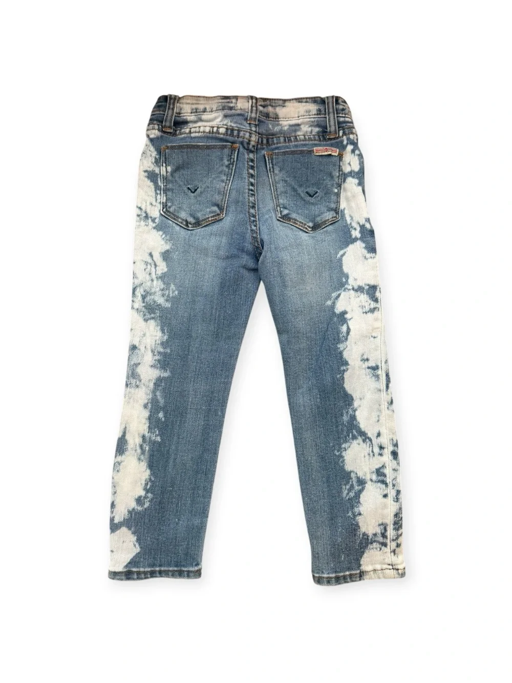 3T Hudson Jeans Blue and White Tie-Dye Kids Denim Pants